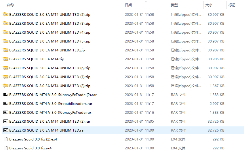 BLAZZERS SQUID 3.0 EA MT4 UNLIMITED