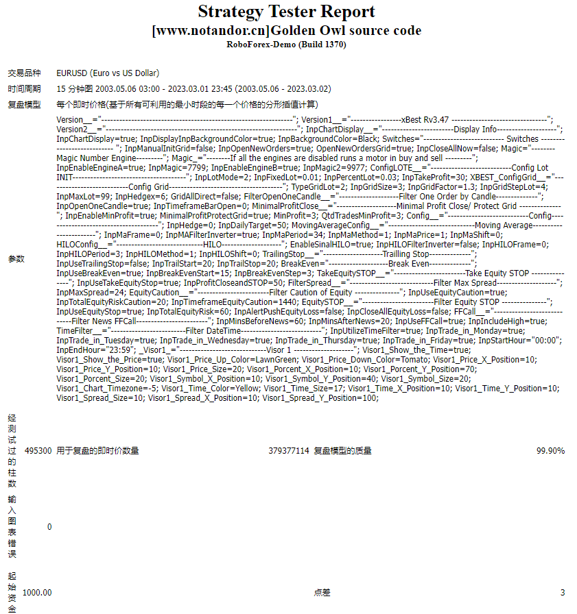 Golden Owl source code