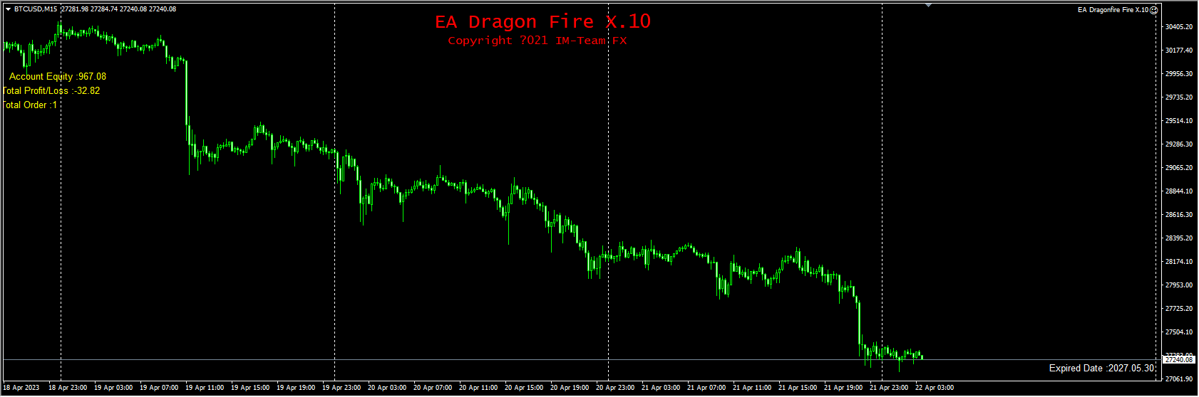 EA Dragonfire Fire