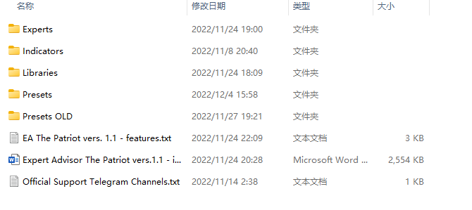 The Patriot EA v1.1 + Preset Files [04.12.2022]