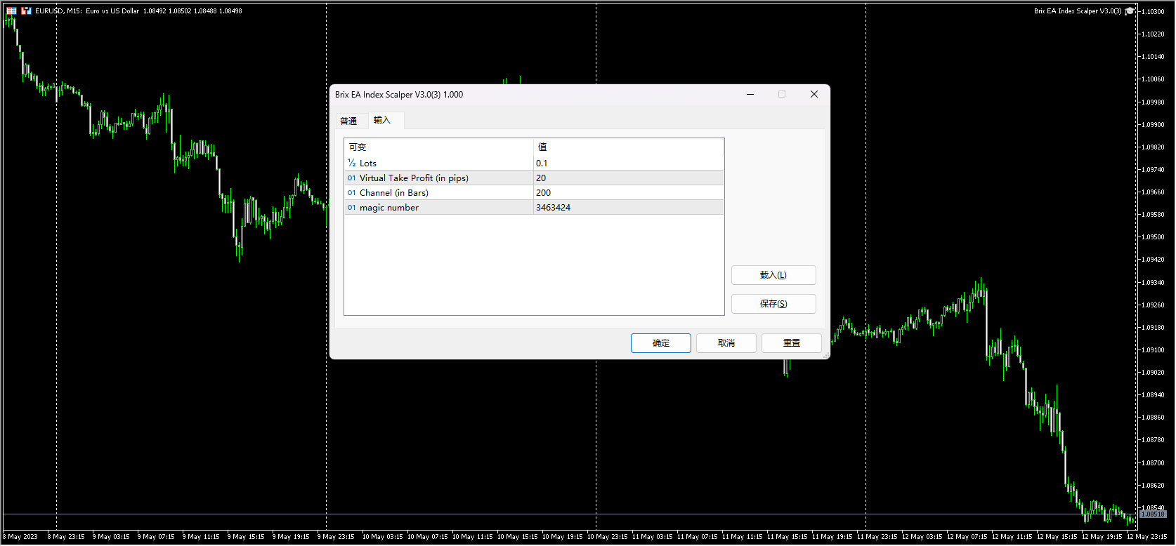 Brix EA Index Scalper V3.0