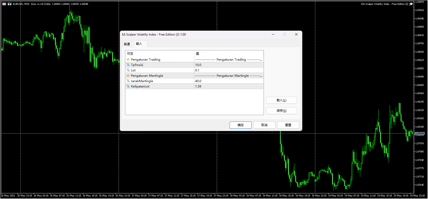 EA Scalper Volatilty Index – Free Edition