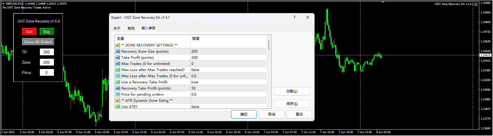 OGT Zone Recovery EA v1.5