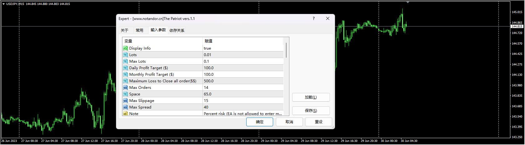 The Patriot vers.1.1