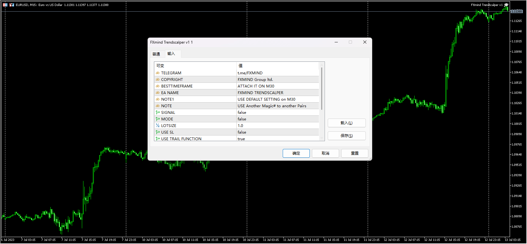 FXmind Trendscalper v1