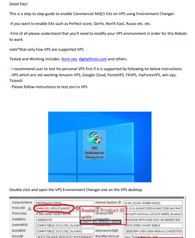 VPS Environment Changer