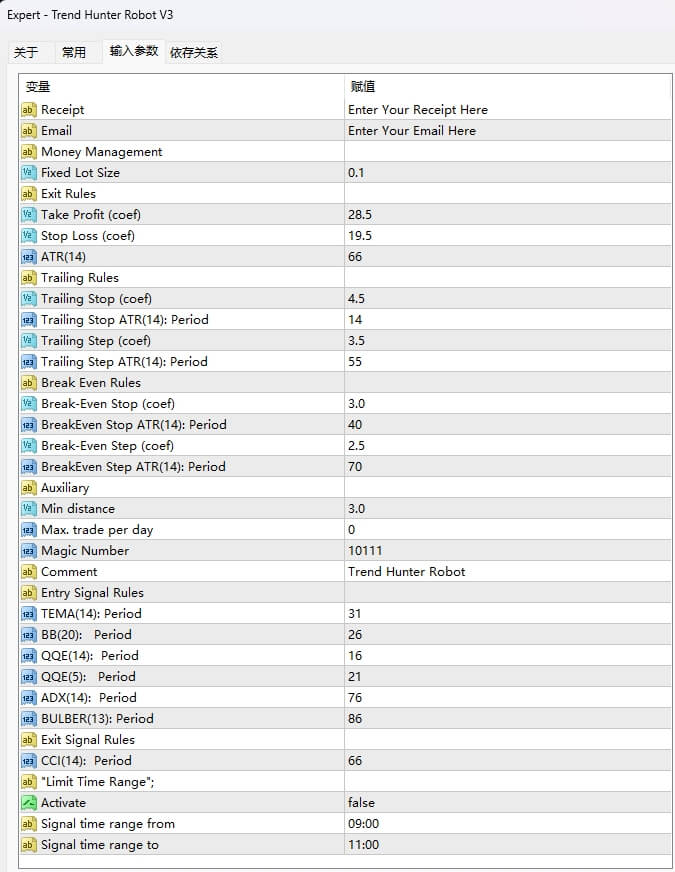 Trend Hunter Robot V3