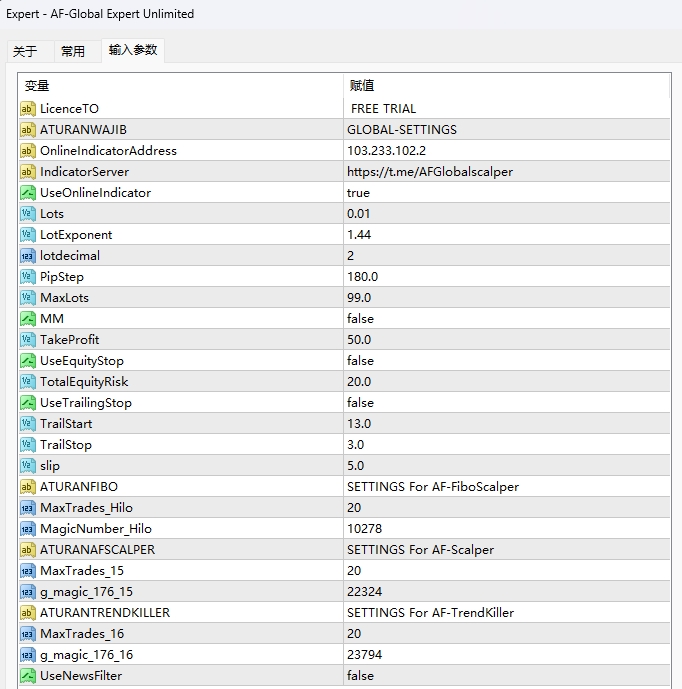 AF-Global Expert Unlimited