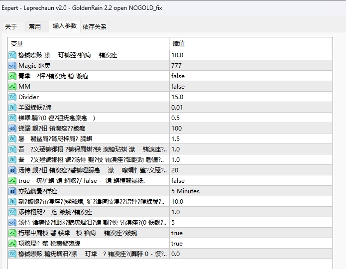 Leprechaun v2.0 - GoldenRain 2.2 open NOGOLD_fix