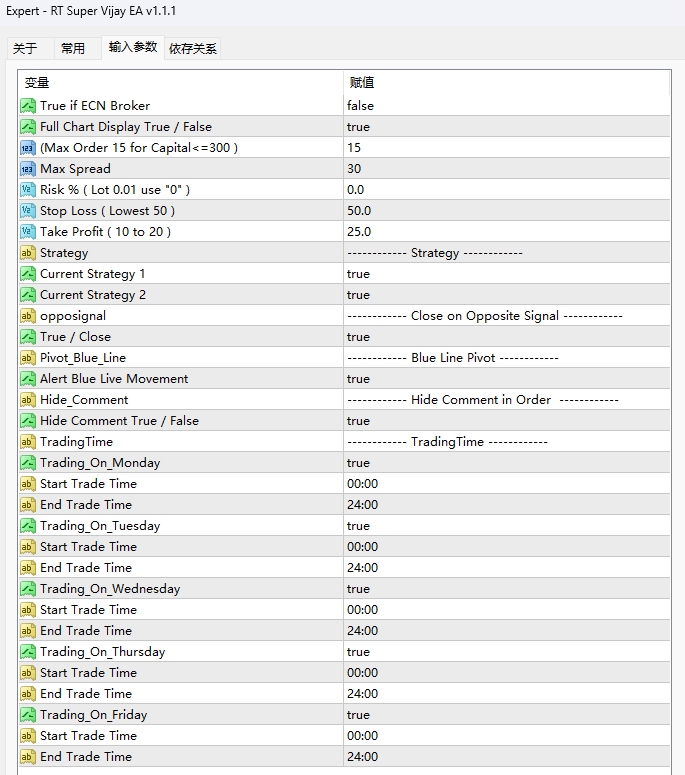 RT Super Vijay EA v1.1.1