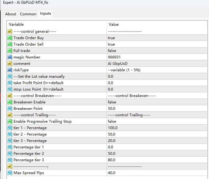 Ai EuRUsD v1.9 MT4 fix