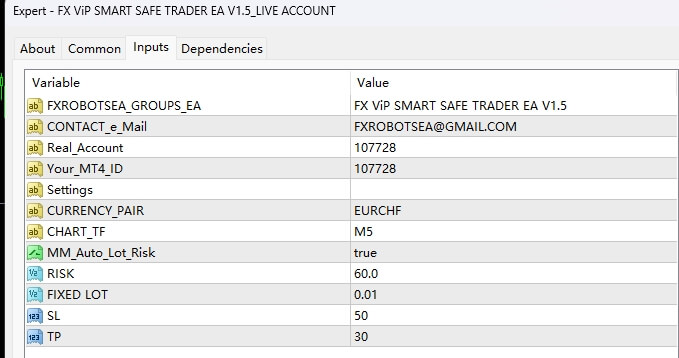 FX ViP SMART SAFE TRADER EA V1.5_LIVE ACCOUNT