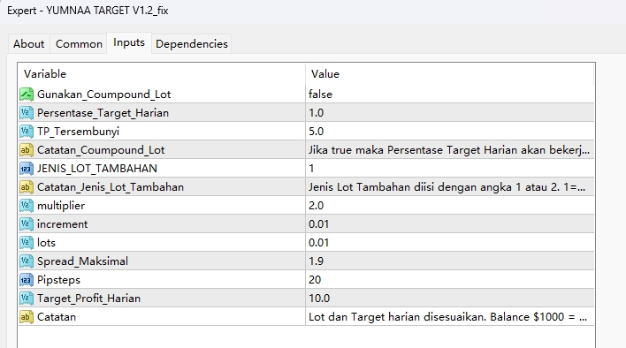 YUMNAA TARGET V1.2_fix