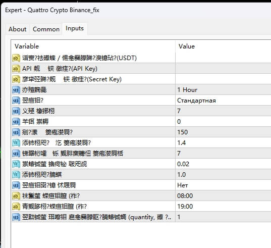 Quattro Crypto MT4 (Binance,Bybit)