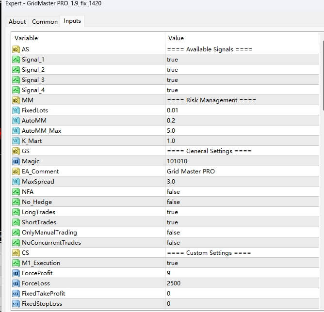 Coding Matrix Promaster GridMaster PRO_1.9_fix_1420 - 无广告 - 2024-06-01 - GridMaster PRO_1.9 是一款 ...