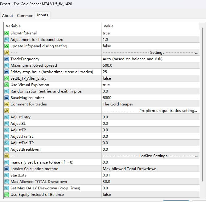 The Gold Reaper MT4 V1.5_fix_1420