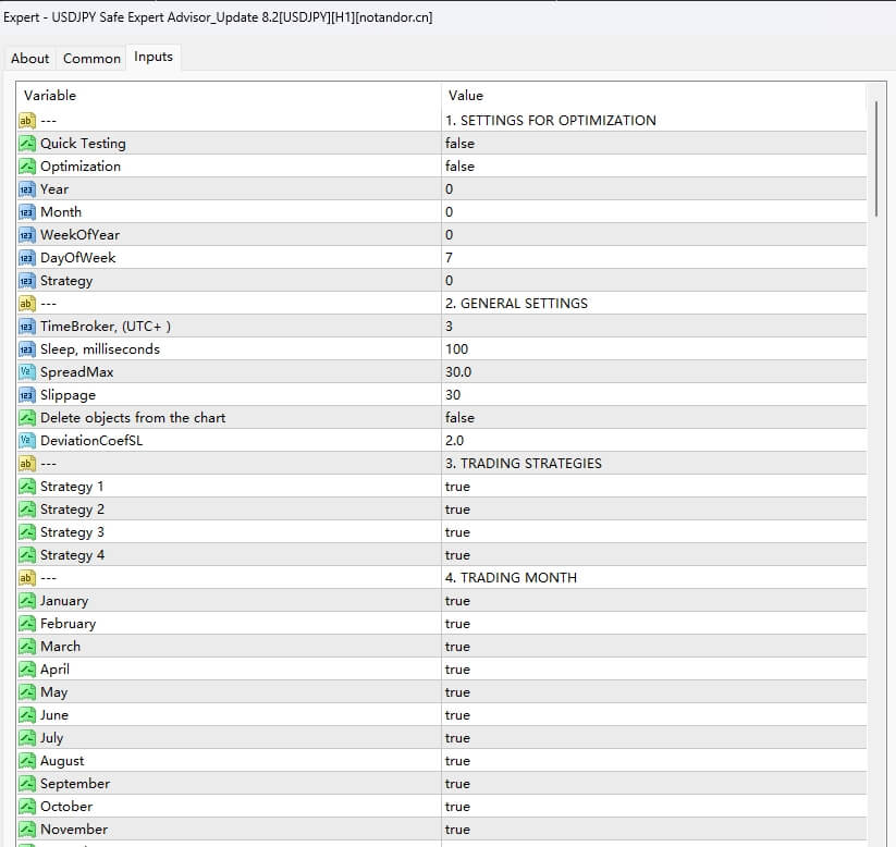 USDJPY Safe Expert Advisor_Update PRADO 8.2[USDJPY][H1]