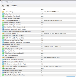 EA Home MT4 v2[EURUSD GBPUSD][M5]