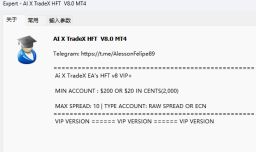 AI X TradeX HFT V8.0 MT4