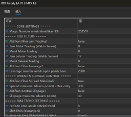 RTX Parody EA V1.3 MT5